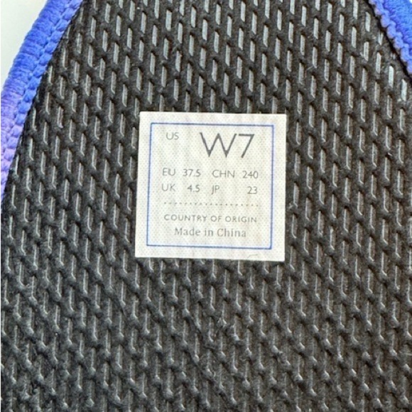 Rothy’s Round toe Flats size W 7 Navy Blue - Picture 8 of 9